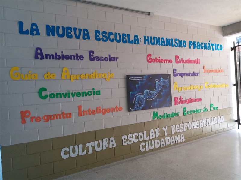 Institución Educativa Esteban Ochoa se unió al modelo educativo - Escuela Nueva -